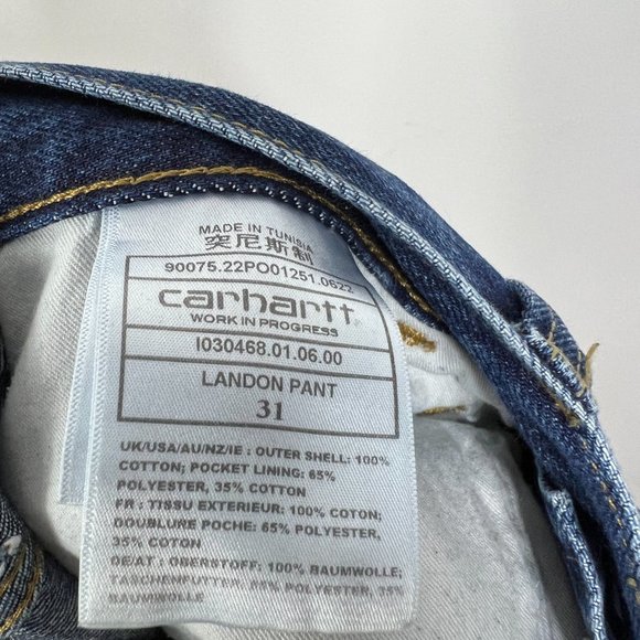 carhartt landon pant mens jeans - Picture 4 of 9